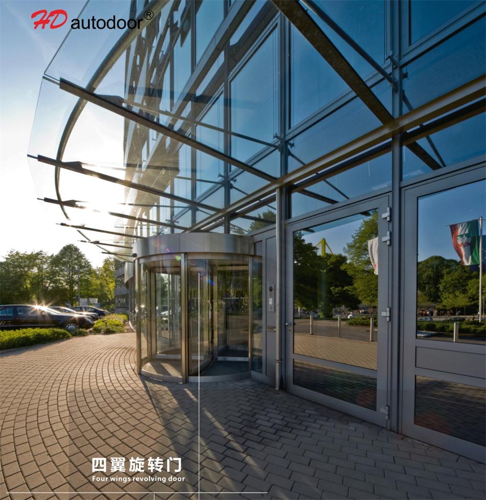 兩翼、三翼、四翼旋轉(zhuǎn)門：青島恒達(dá)自動(dòng)門(圖5)