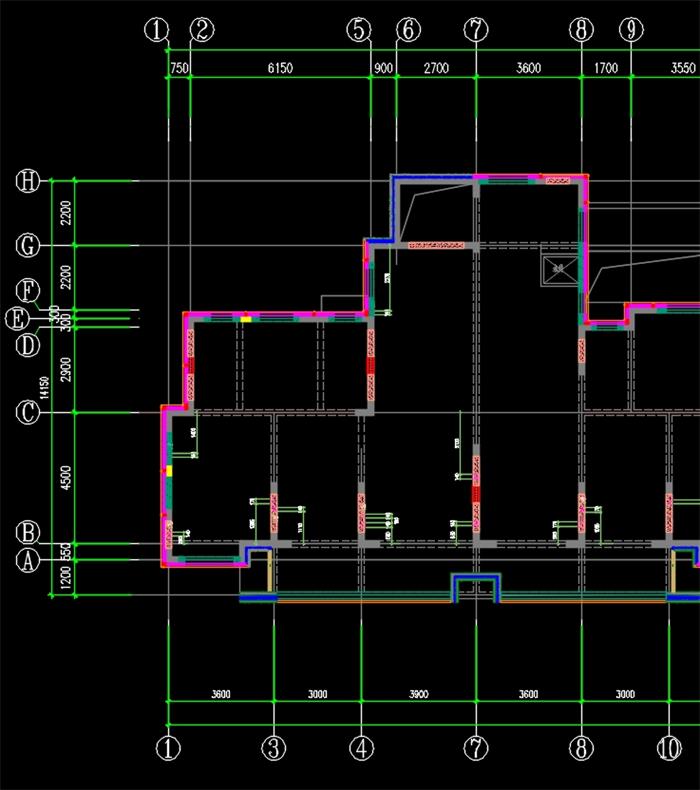施工圖欣賞:上海富凝裝配式建筑BIM正向拆分設(shè)計(圖6)
